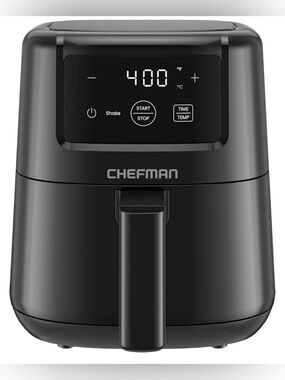 Chefman 2 Qt Mini Air Fryer – Digital Compact Air Fryer Black